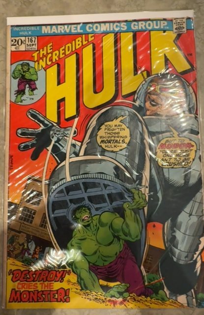 The Incredible Hulk #167 (1973)