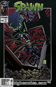 SPAWN (1992 Series) #18 NEWSSTAND Near Mint Comics Book