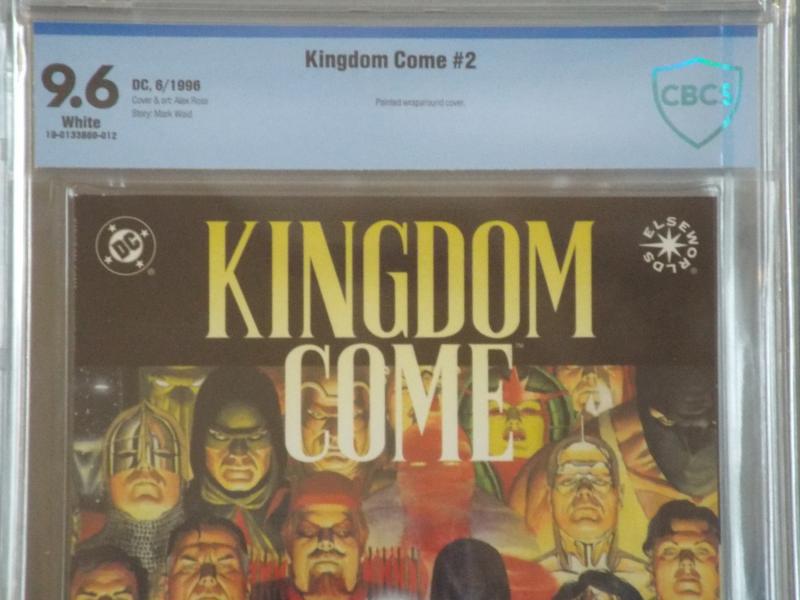 Kingdom Come #2, CBCS 9.6, White Pages, New In Stock!
