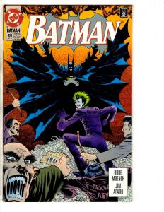 7 Batman DC Comic Books # 490 491 492 493 494 495 496 Batman Joker Robin CR15