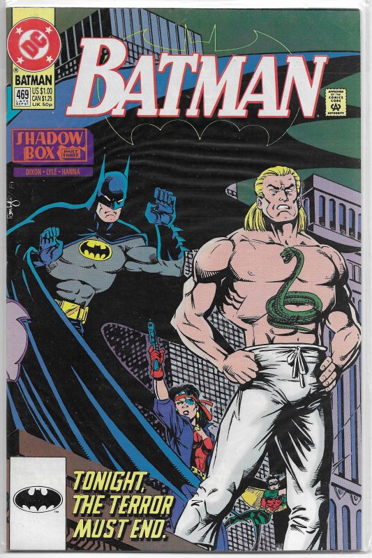 Batman   vol. 1   #469 VF/NM (Shadow Box 3)