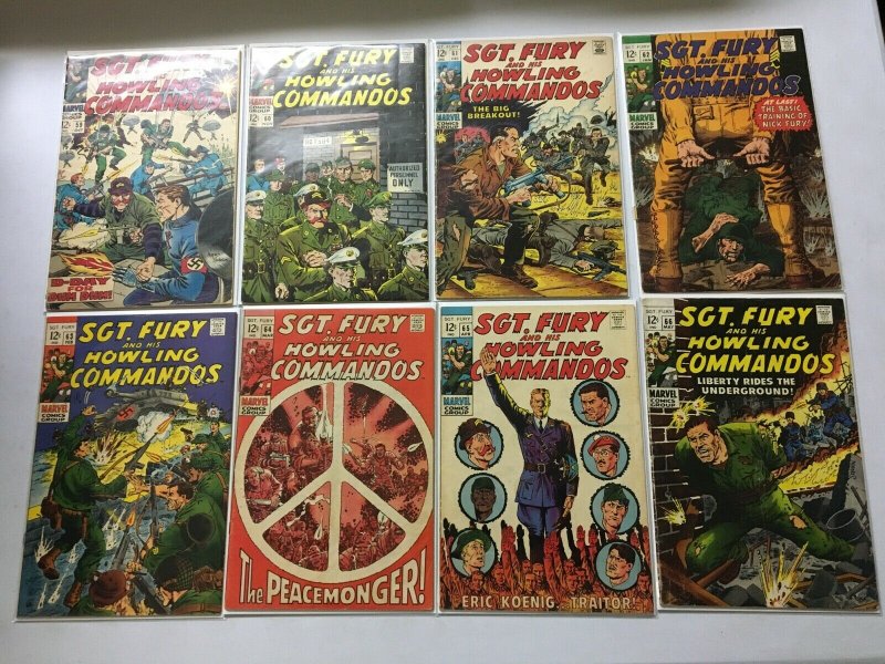 Silver Age from:#3-91 & ANN1,3,4 58 different avg 4.0 VG (1964-71)