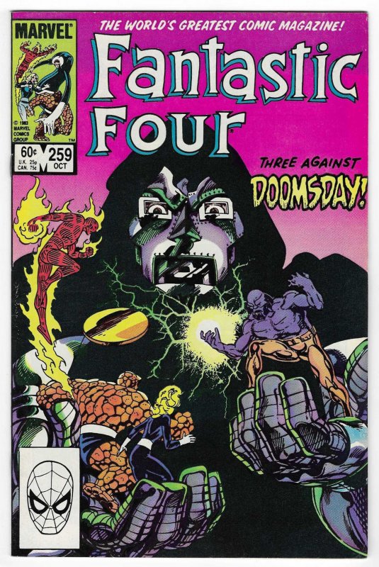 Fantastic Four #259 Direct Edition (1983)