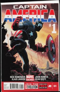 Captain America #1 (2013) Captain America [Key Issue]