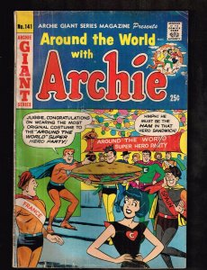 Around the World With Archie #141 ~ GIANT ~ 1966 (4.5) WH