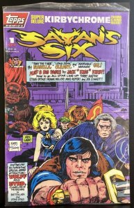 Satan's Six #1 Kirby Ditko SEALED with KIRBYCHROME CARD - Topps Comics - 1993