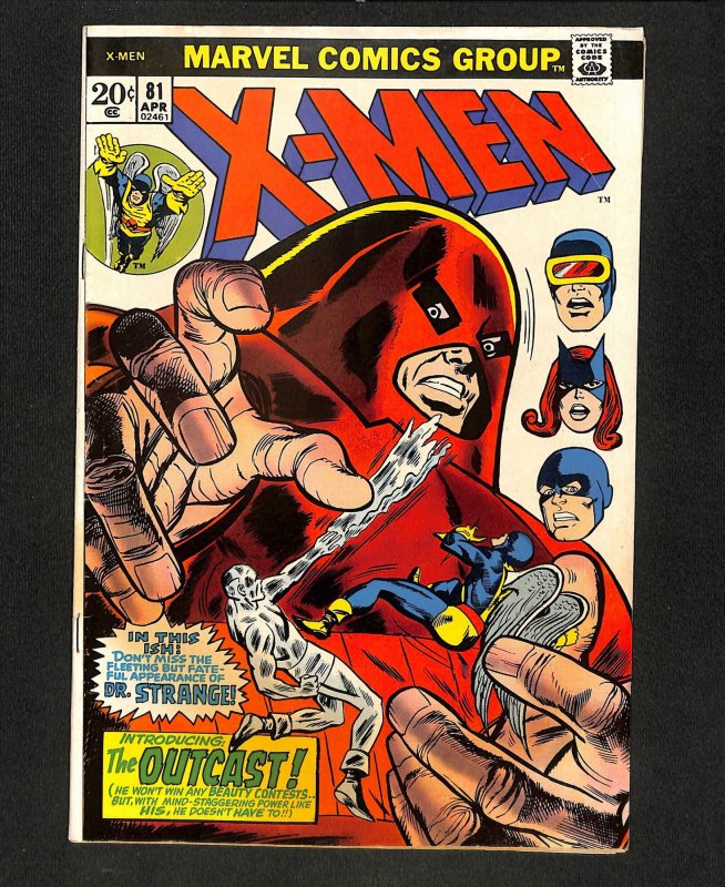 X-Men #81 Juggernaut! Outcast!