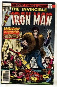 IRON MAN #101--1977--MARVEL--Comic Book--FRANKENSTEIN