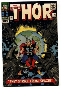 THOR #131-comic book 1966-MARVEL COMICS-KIRBY FN