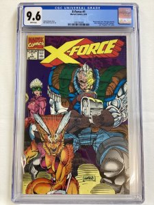 X-Force #1 - CGC 9.6 - Marvel Comics - 1991 - Rob Liefeld! X-Men! Positive UPC