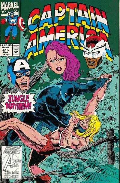 Captain America (1968 series) #415, VF+ (Stock photo)