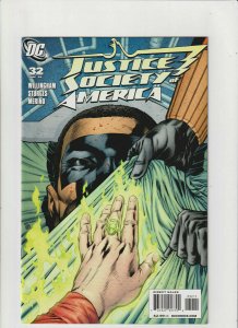Justice Society of America #32 VF+ 8.5 DC Comics 2009 Mr. Terrific 