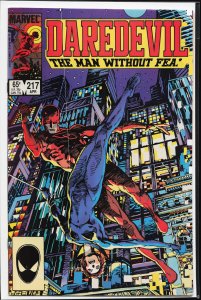 Daredevil #217 (1985) Daredevil
