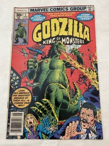 Marvel Comics GODZILLA #1 KING OF THE MONSTERS, 1977