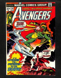 Avengers #116 Silver Surfer Vs Vision Defenders!