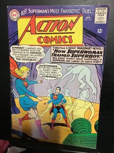 Action Comics #332  (1966) 1st Super Woman meets Superboy! Lex Luther! FN/VF Wow