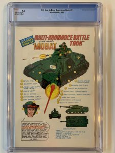 G.I. Joe: A Real American Hero #1 - CGC 9.6 (1982)