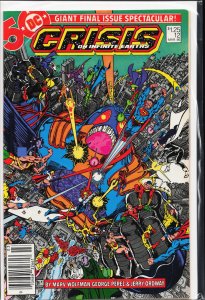 Crisis on Infinite Earths #12 Dollar Sixty Cover (1986)