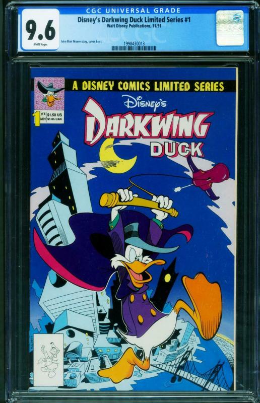Disney's Darkwing Duck Limited Series #1 CGC 9.6 First issue 1998430013