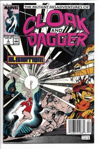 The Mutant Misadventures of Cloak and Dagger #3 (1989) VF