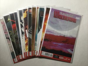 Savage Wolverine 9 13-23 Lot Run Set Near Mint Nm Marvel