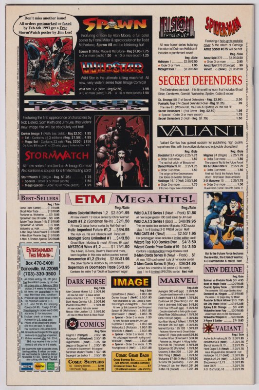 Pitt #1 (1993) Pitt NEWSSTAND