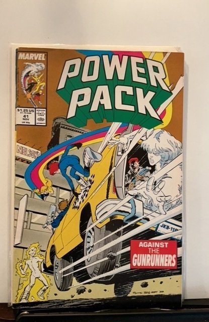 Lot of 4 Power Pack #15,40,41,48 (1989)