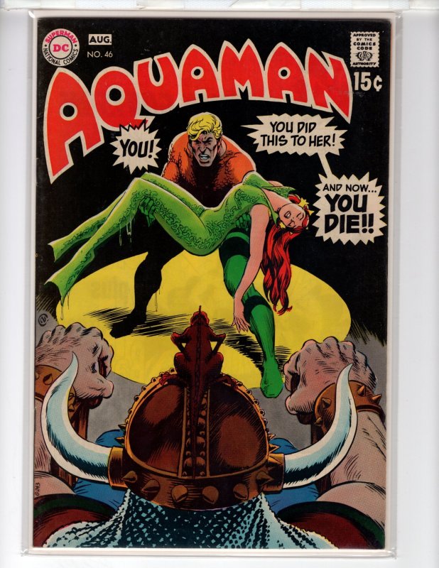 Aquaman #46 (1969) Beautiful High-Grade! / CR500-0487-GA#1