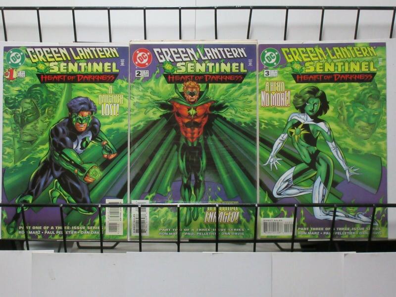 GREEN LANTERN/SENTINEL: HEART OF DARKNESS (DC,1998) #1-3 Kyle Rayner/Alan Scott