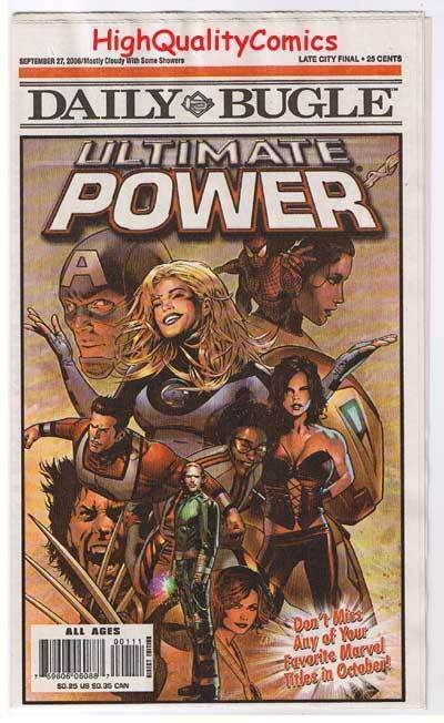 ULTIMATE POWER / DAILY BUGLE, Promo, Wolverine, FF, 2006, NM