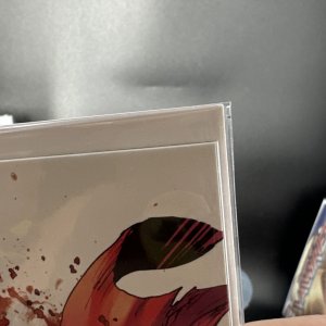 Invincible #1 Omni man Virgin Battle Damage Image Variant Comic Book