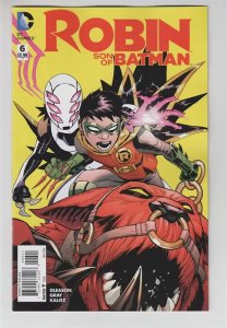 ROBIN SON OF BATMAN (2015 DC) #6 CVR A PATRICK GLEASON