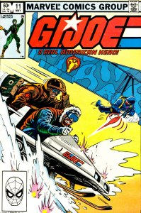 GI Joe #11 Marvel Comics 1983 VF/NM 1st Alpine Doc Airborne Gung-Ho More