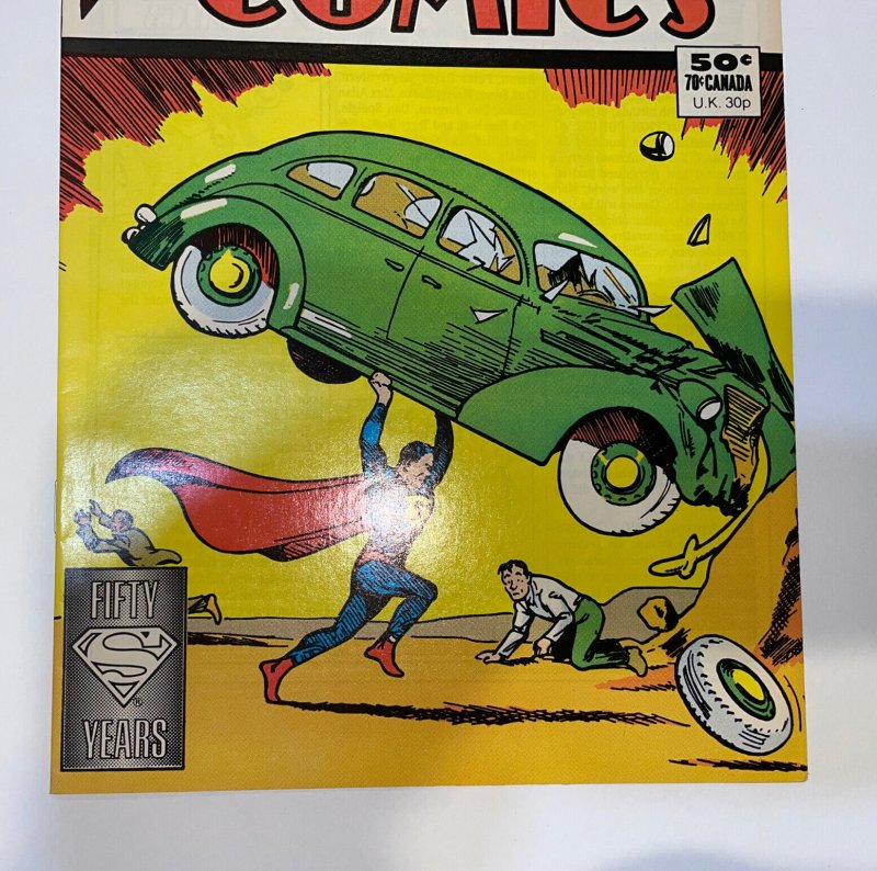 Action Comics #1 Reprints #1 1988 Direct Variant Nice Grade ! 