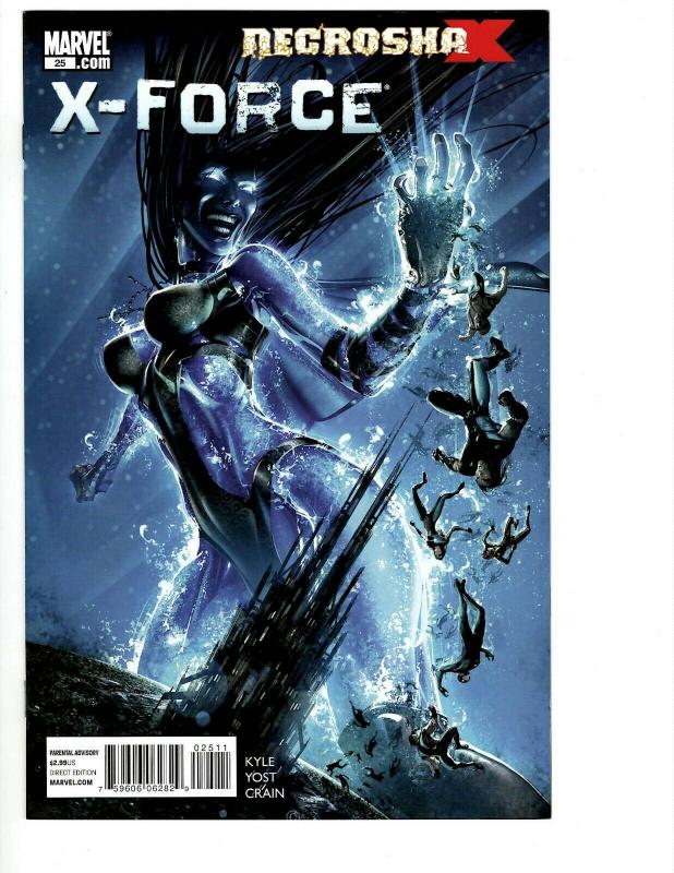 10 X-Force Marvel Comics # 15 16 17 18 19 20 22 23 24 25 Wolverine X-23 SM14
