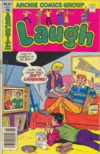 Laugh Comics #347 VG ; Archie | low grade comic February 1980 TV Comedy