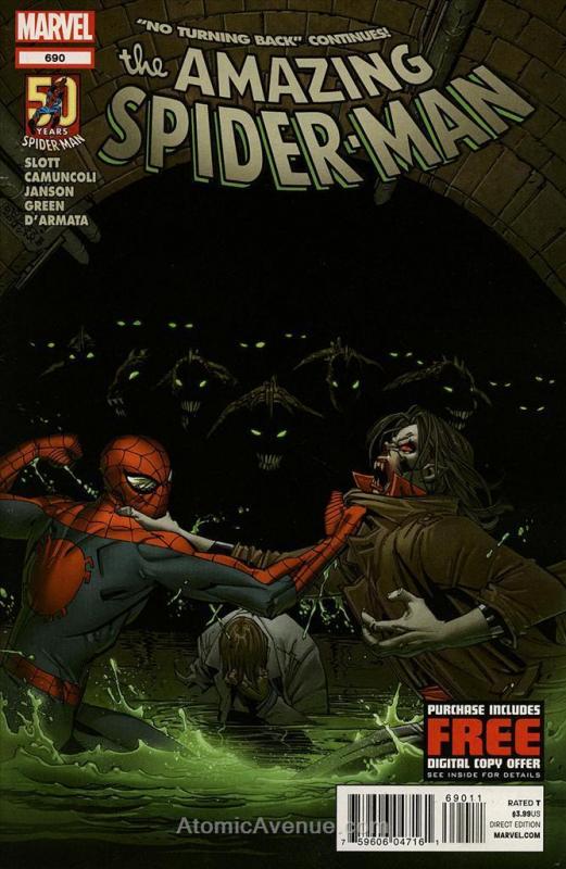 Amazing Spider-Man, The #690 VF/NM; Marvel | save on shipping - details inside