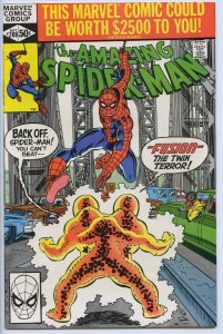 AMAZING SPIDER-MAN #208 - Spider-Man vs Fusion