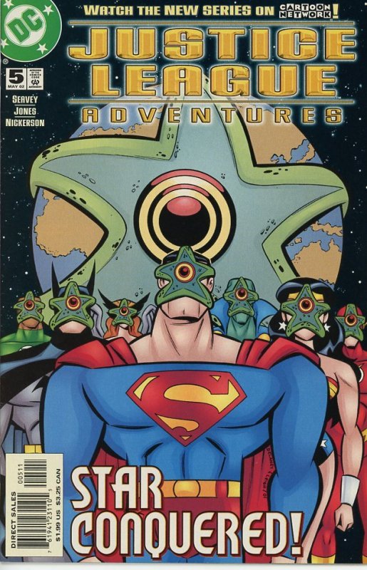 Justice League Adventures 5 VF 2002 Starro! | Comic Books - Modern Age, DC  Comics, Justice League, Superhero