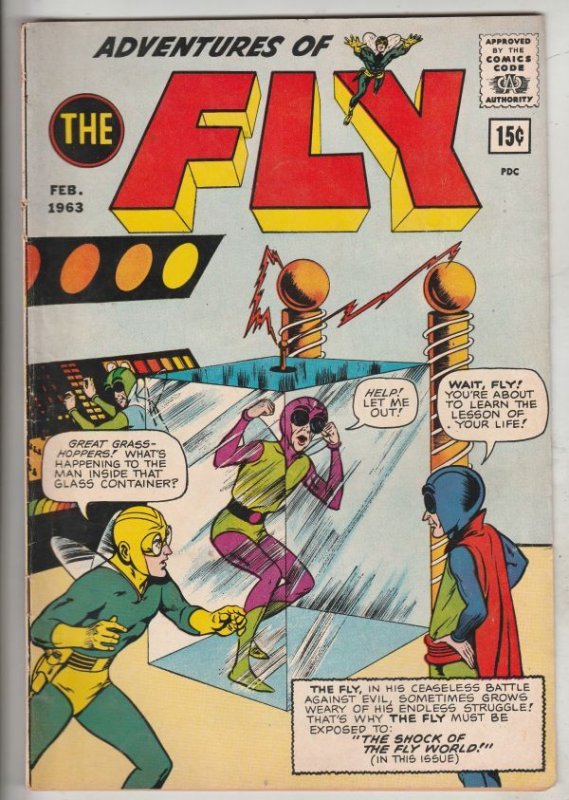 Adventures of the Fly #24 (Feb-63) VF+ High-Grade The Fly, Fly-Girl