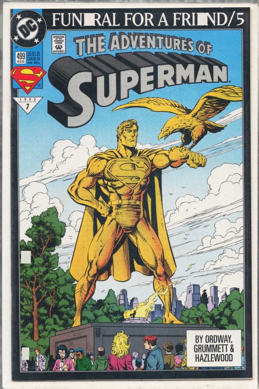Adventures of Superman #499 (1993) Superman
