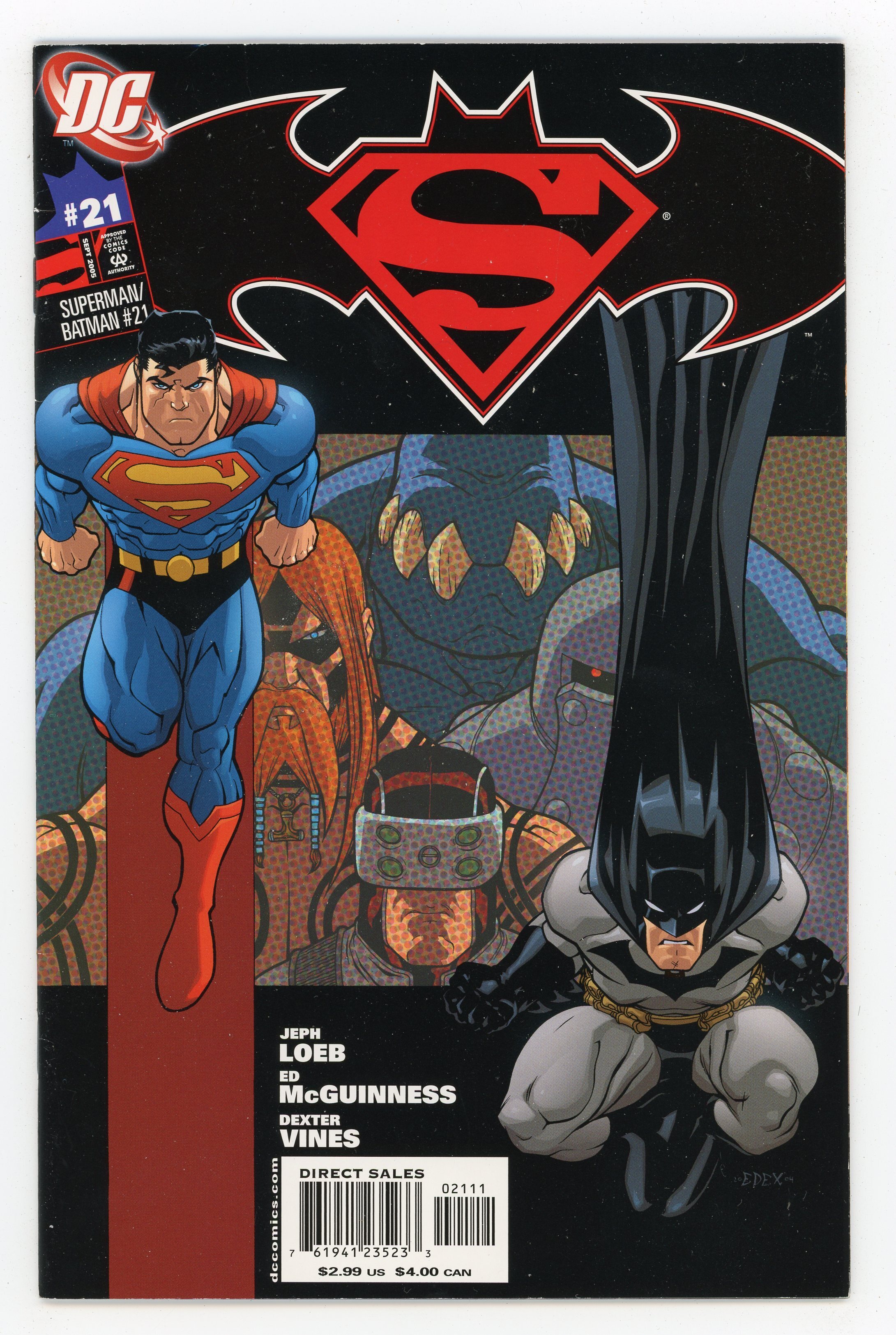 Superman/Batman #21 Jeph Loeb Ed McGuinness Batzarro NM | Comic
