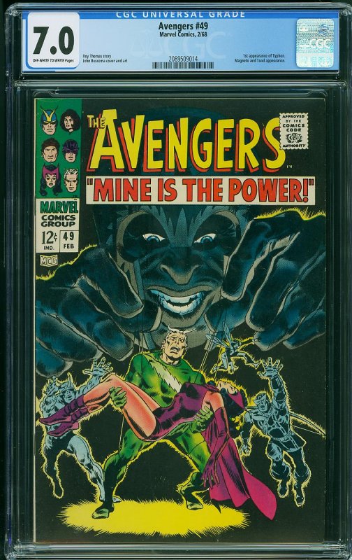 Avengers #49 (Marvel, 1968) CGC 7.0