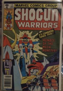 Shogun Warriors #4 FN+