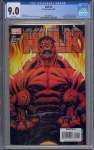 HULK #1 CGC 9.0 1ST RED HULK 