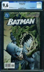 Batman #610 (2003) CGC 9.6 NM+