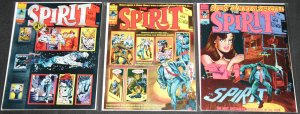 Warren THE SPIRIT MAGAZINES 11pc Count Mid Grade Comic Lot VF Will Eisner