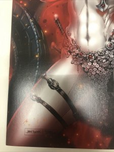 Red Sonja Black White Red # 2 Variant (NM) Dynamite Entertainment • Parrillo