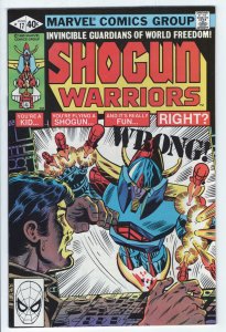 SHOGUN WARRIORS #17 - 6.0 - WP
