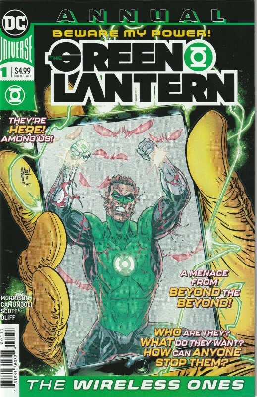 Beware My Power: Green Lantern Annual # 1 Cover A NM DC